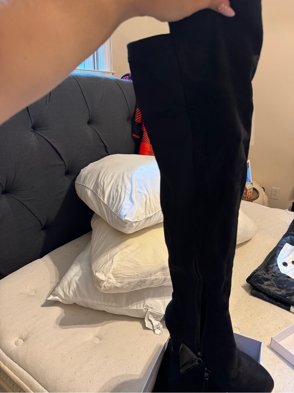Knee high boot
